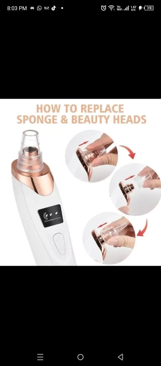 "Solvix™ Professional Pore Cleansing Blackhead Remover – Get Clear & Glowing Skin"