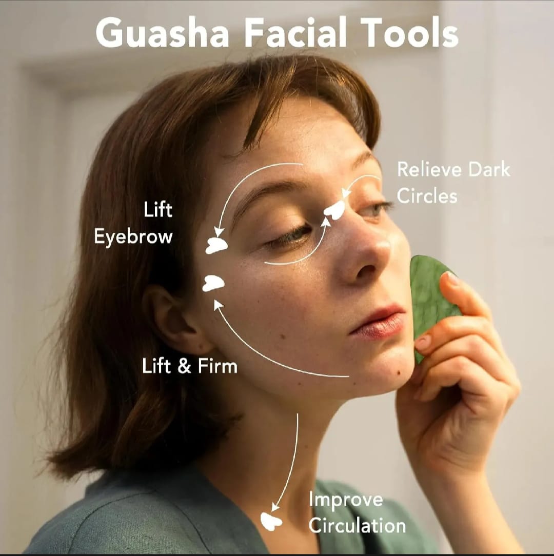 "Puffy eyes aur dull skin? Solvix Jade Roller ke sath payen 'Instant Natural Lift'! ✨"
