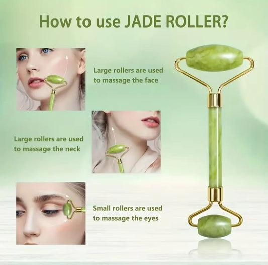 "Puffy eyes aur dull skin? Solvix Jade Roller ke sath payen 'Instant Natural Lift'! ✨"